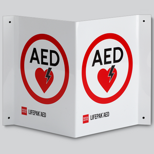 AED Location Sign (Tent)