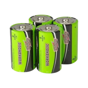 LIFEPAK CR2 AED Training Unit D-Cell Batteries, 4 ct.